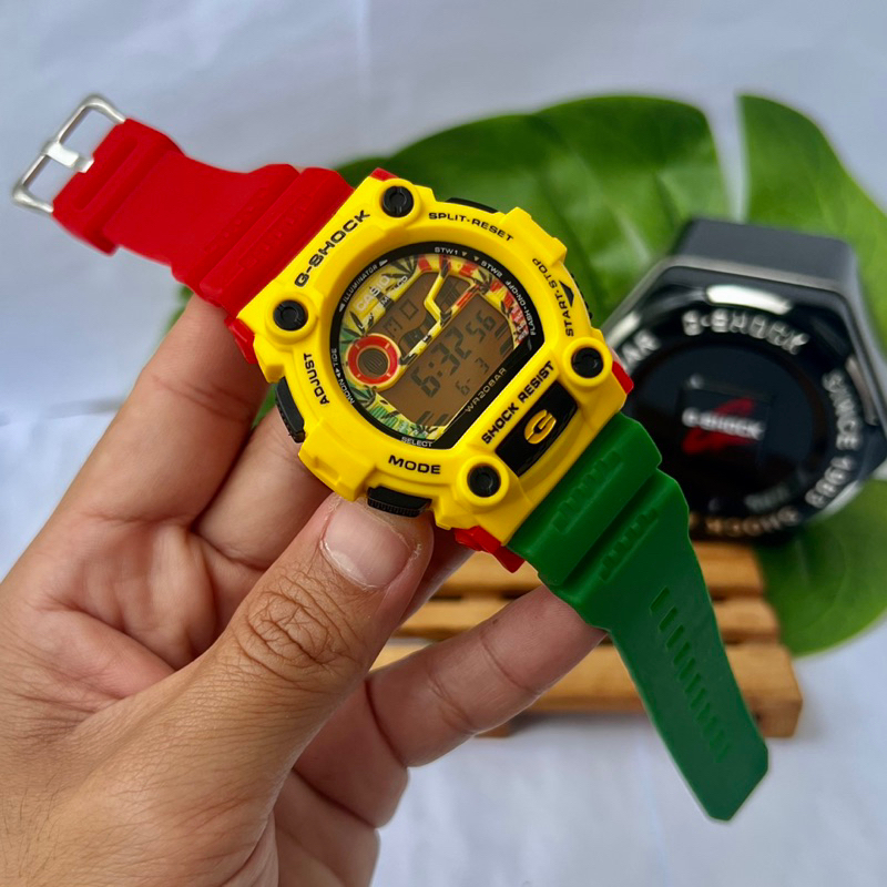 Rasta Mat Motor Kuning Mat Moto Rasta G Shock Jam Tangan Lelak