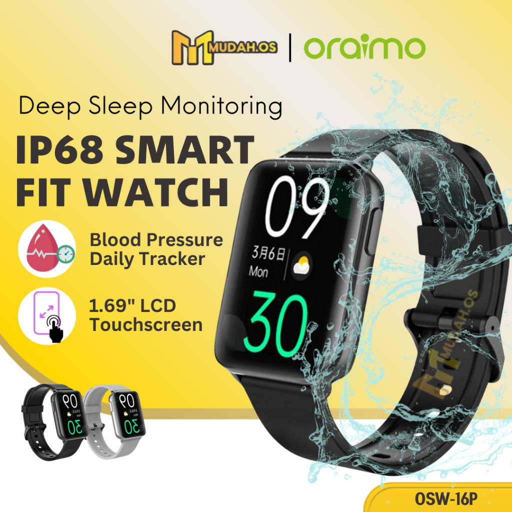 ORAIMO Bluetooth Smart Watch For Sport OSW16P Waterproof Women Woman Smart Watch Blood Pressure