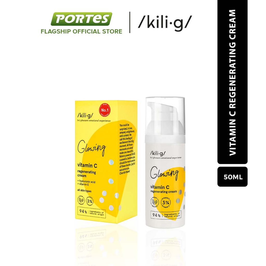 KILIG WOMAN Vitamin C Regenerating Face Cream 50ml Shopee Malaysia
