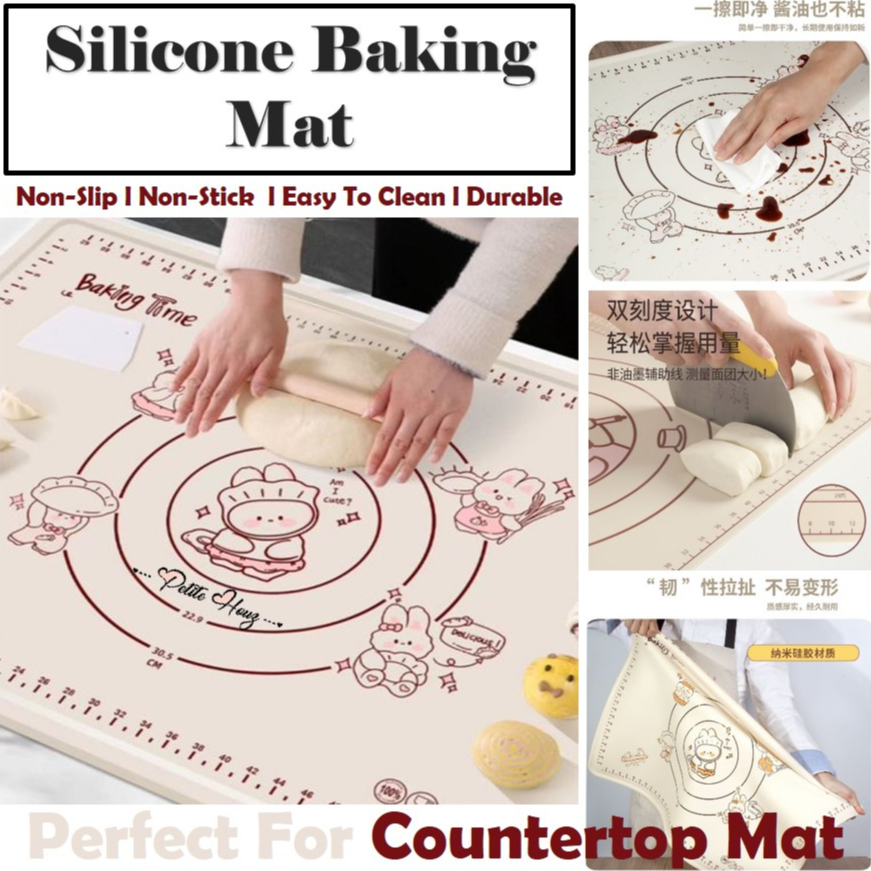 [Petite Houz] Non-Stick Silicone Baking Mat Pad Sheet Quality Baking ...