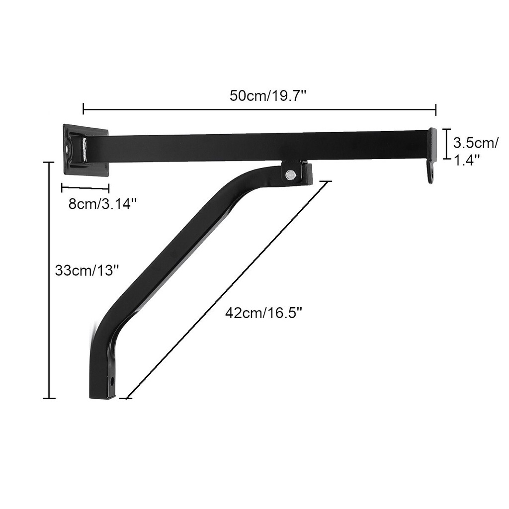 Heavy Duty Punch Bag Wall Bracket Steel Mount Hanging Wall Mount Boxing