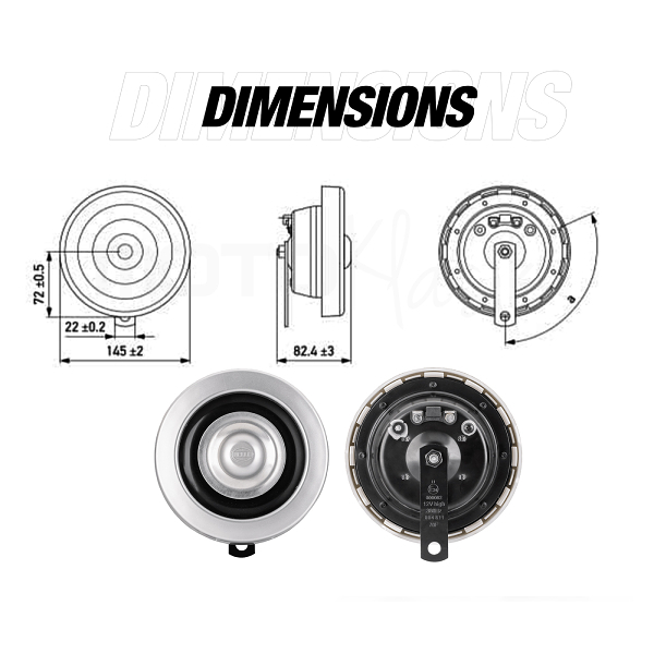 Hella Avant Tone Horn Set | Philippines