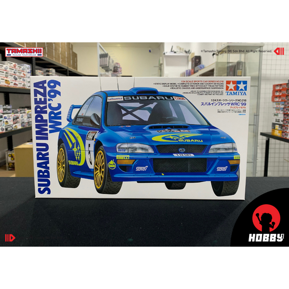 1/24 Tamiya Subaru Impreza 1998 + Transkit Renaissance 24/24 + Roues - Neuf