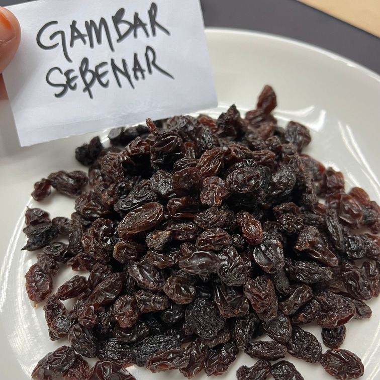 100gram Royal Diamond Natural Black Raisin Kismis Hitam Premium Grade ...