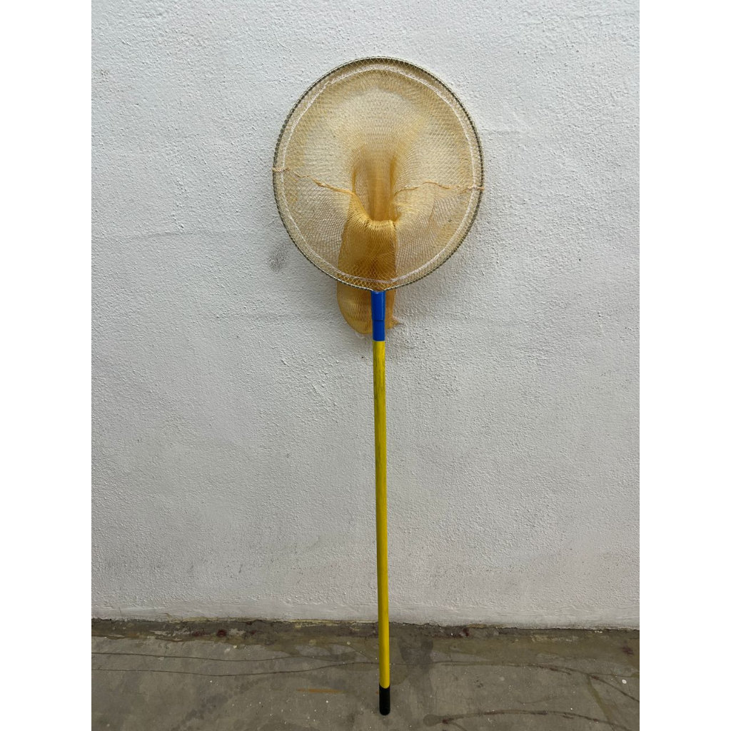 Nylon Landing Net wooden handle Tangguk Ikan Kayu (D shape & Square ...