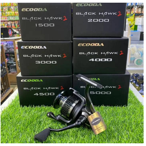 ECOODA BLACK HAWK 2 SPINNING REEL | Shopee Malaysia