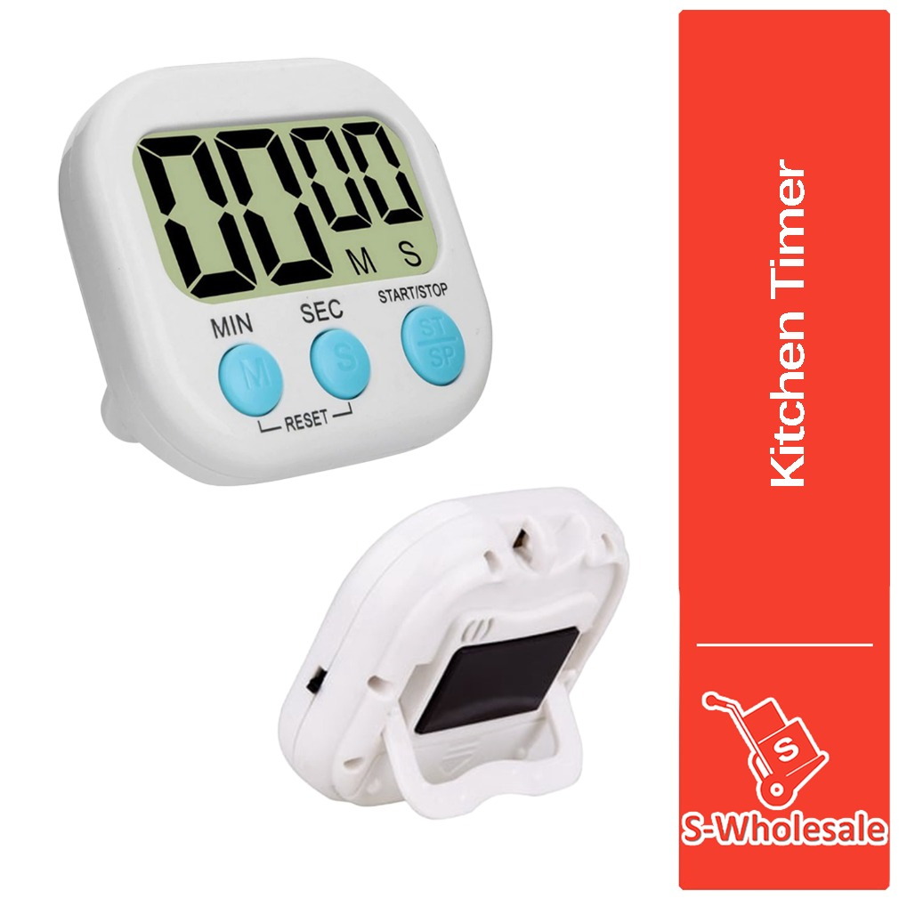 S-wholesale Stopwatch Countdown Kitchen Timer Electronic Magnetic ...