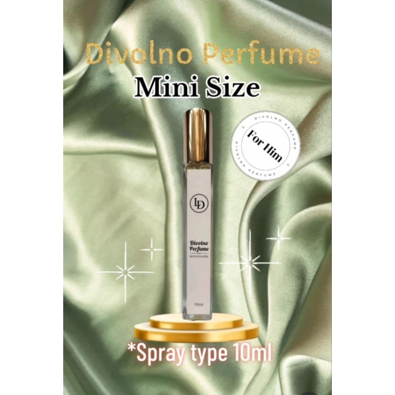 DIVOLNO Mini Perfume Pocket Size *10ml Spray Type MENS PERFUME