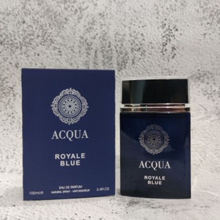 Acqua Royale Blue Fragrance World EDP Decant Sample 5ml 10ml