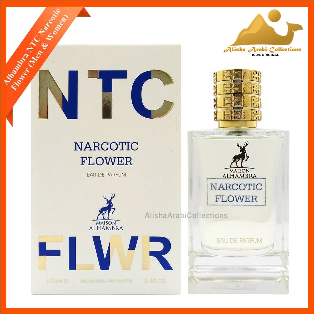 💯% Original Maison Alhambra NTC Narcotic Flower EDP 100ml Perfume for ...