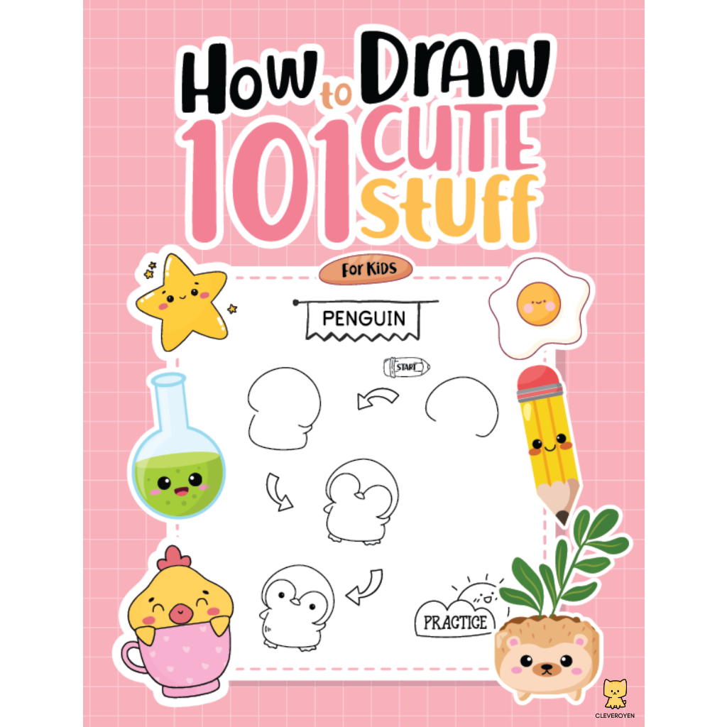 [PDF] How To Draw 101 Cute Stuff for Kids Printable , Cara Melukis ...