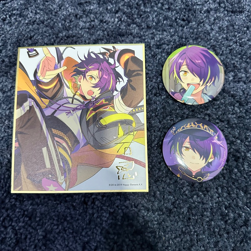 Ensemble Stars - Shinobu - Ryuseitai - shikishiki/badge | Shopee Malaysia