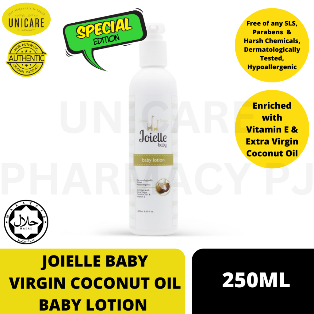 JOIELLE BABY VIRGIN COCONUT OIL BABY LOTION 250ML [SPECIAL EDITION