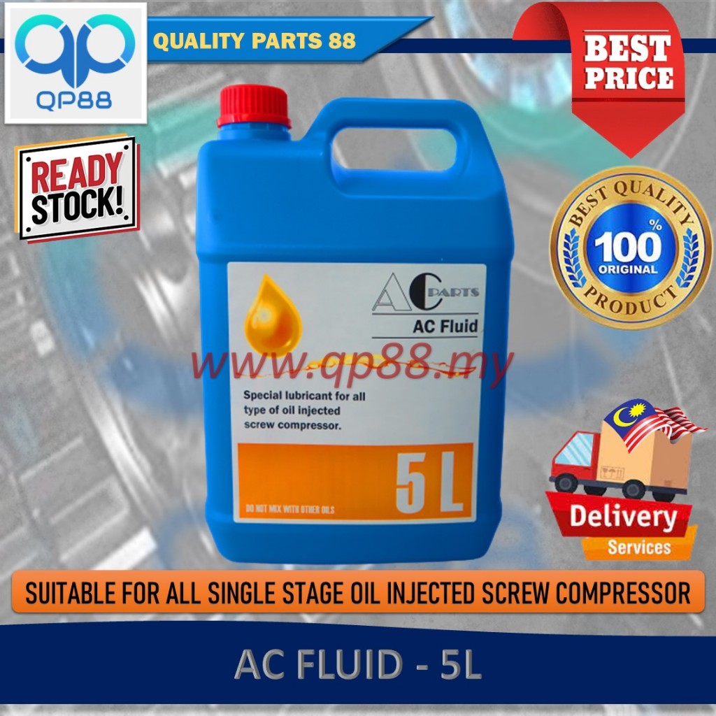 Lube Oil Air Compressor Mineral Based Food Grade AWF Fluid Minyak