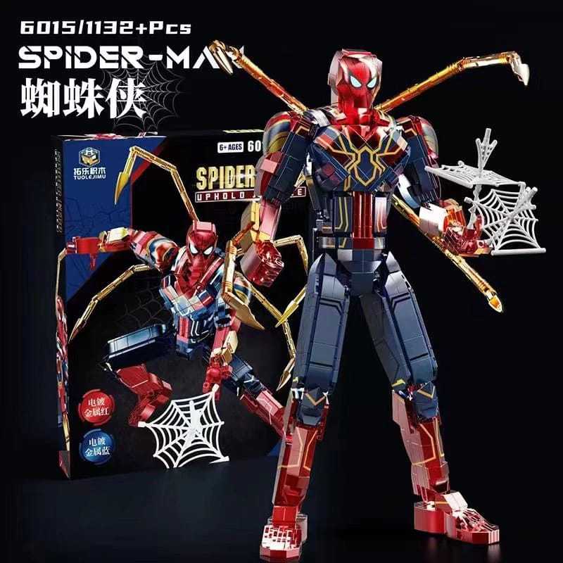 SPIDER HERO : UPHOLD JUSTICE BUILDING BLOCKS(6015) | Shopee Malaysia