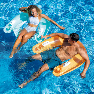 Ombak9 Intex Sit n Float Inflatable Lounge Floating Lounging Seat Pool Float Floaties for Adults WSSF Shopee Malaysia