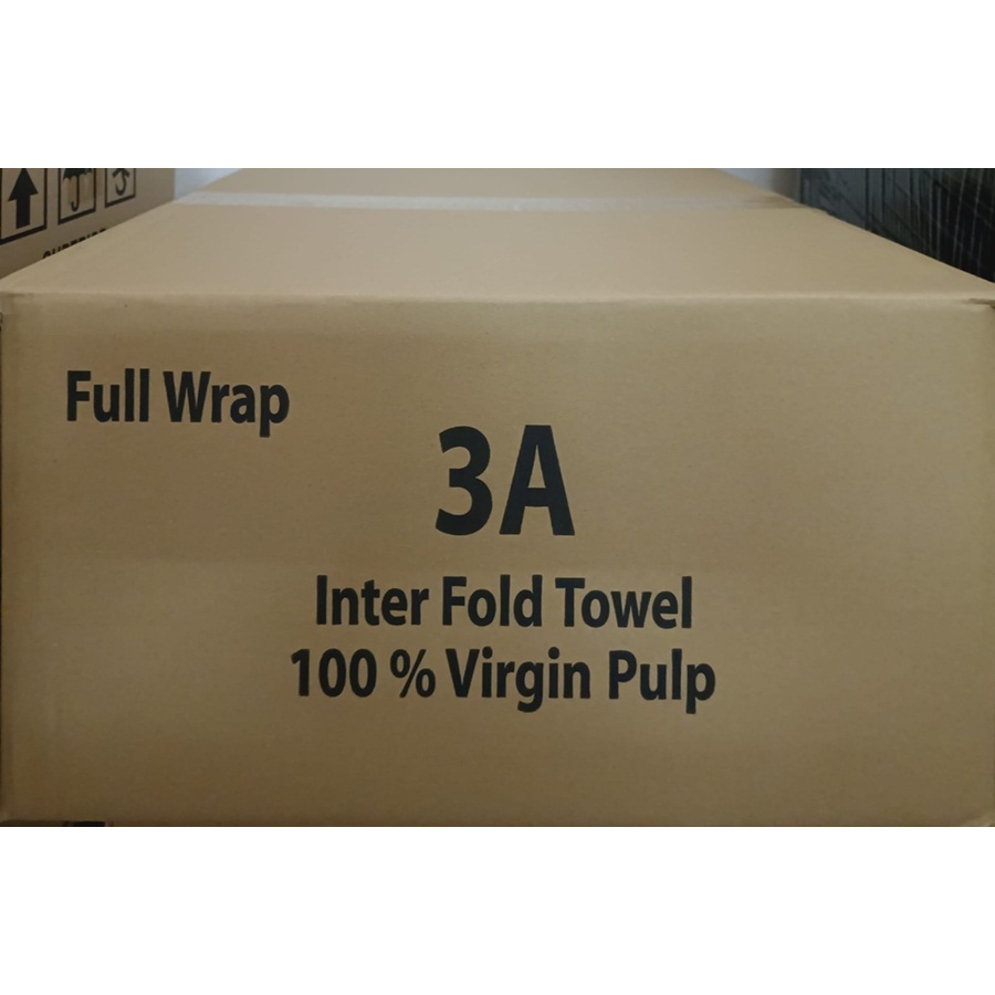 (20 PACKS) Interfold Hand Towel Virgin Pulp (Fully Wrapped) Shopee