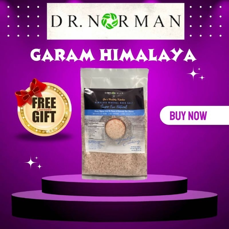 Dr Norman Garam Himalaya Himalaya Mineral Rock Salt Shopee Malaysia