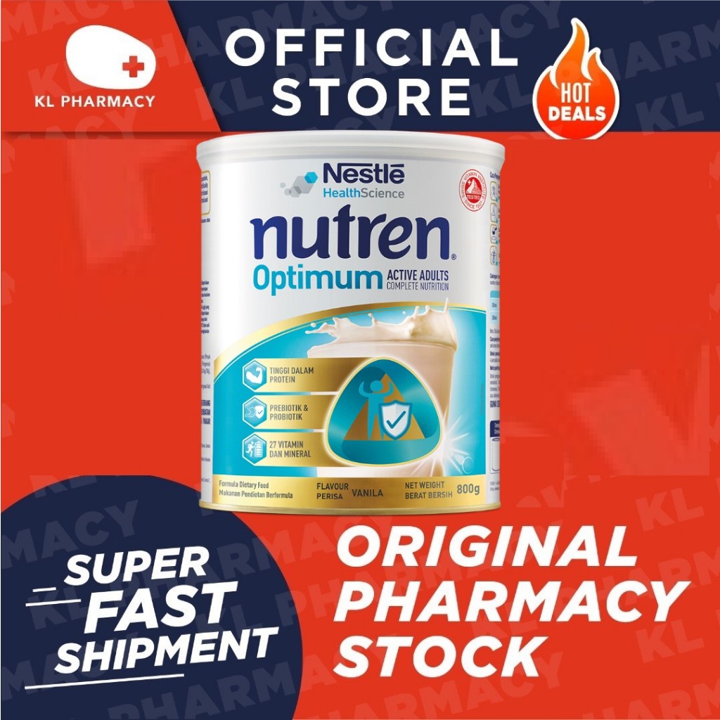 [NEW STOCK][ORIGINAL] Nutren Optimum (800g) | Shopee Malaysia