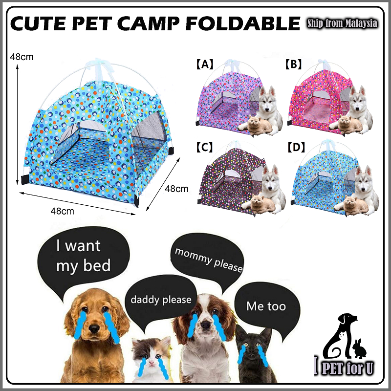 Dog Tent Dog Shade Tent Outdoor Dog Bed Waterproof Dog Tent Dog Sun