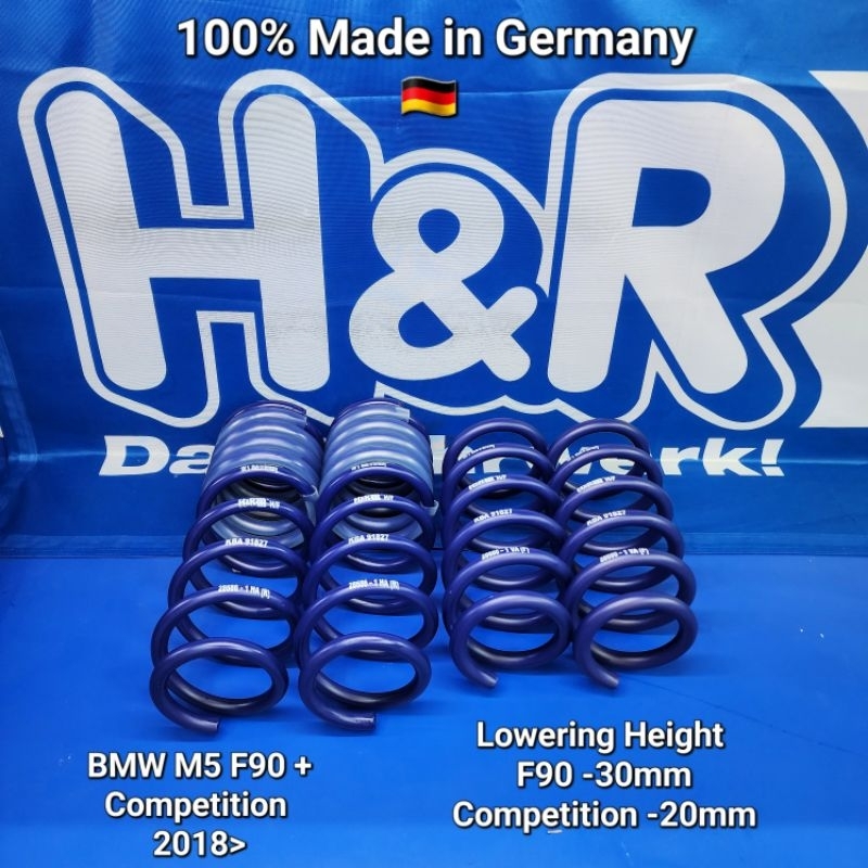 BMW M5 F90 + Competition - H&R Sport Springs | Shopee Malaysia