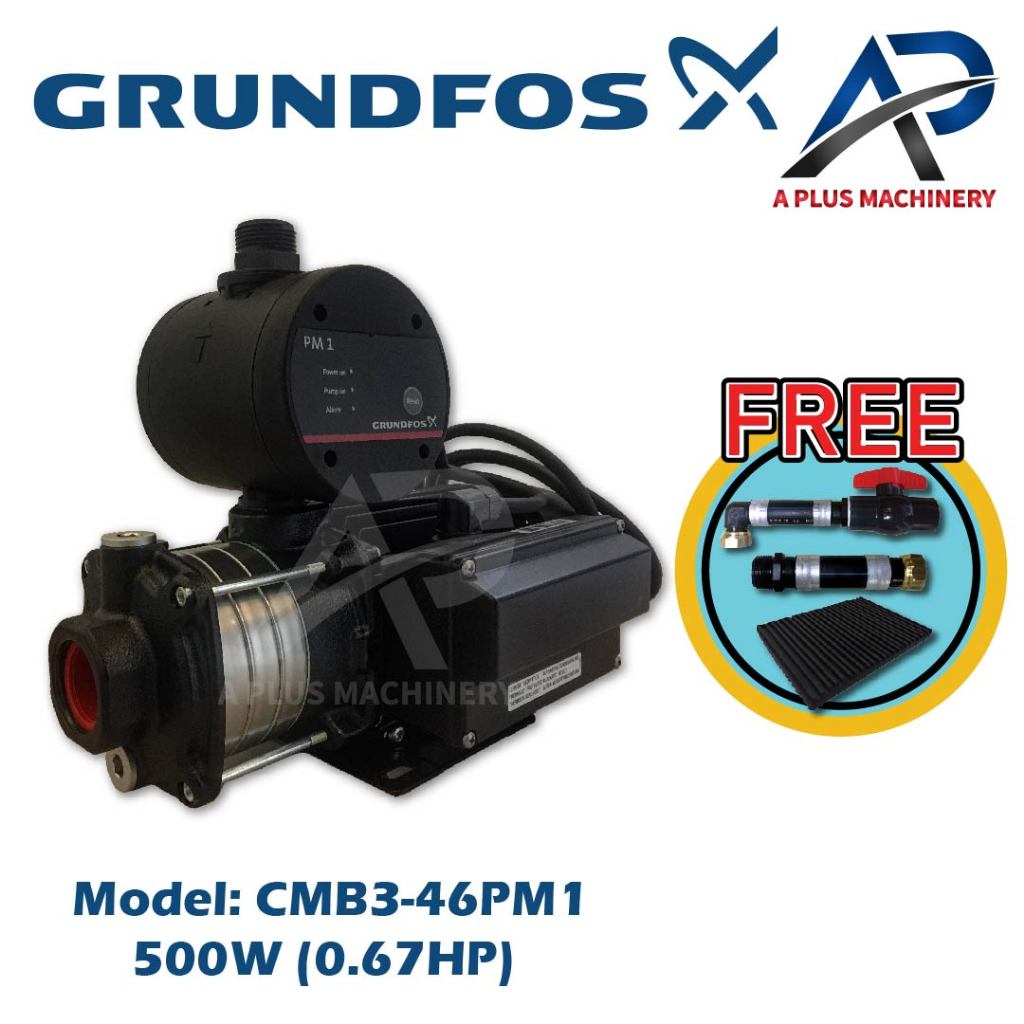 Grundfos Cmb3 46pm1 0 67hp Water Pump Home Water Booster Pump