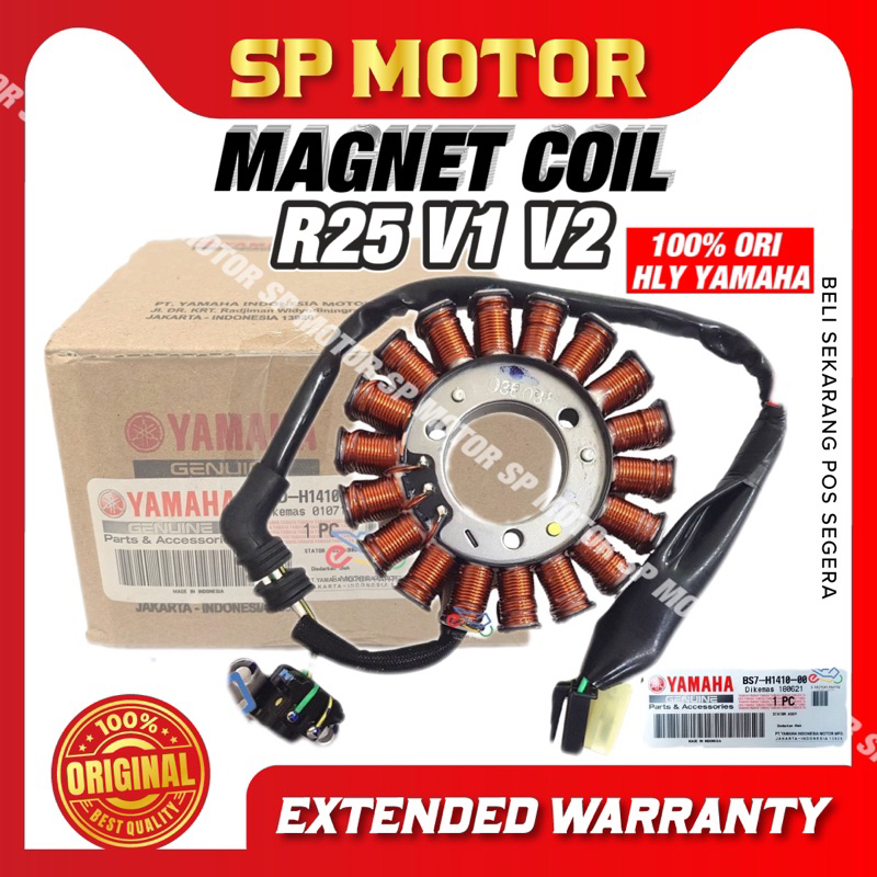 R25 V1 V2 COIL / R25 Fuel Coil / YzfR25 RECTIFIER / REGULATOR