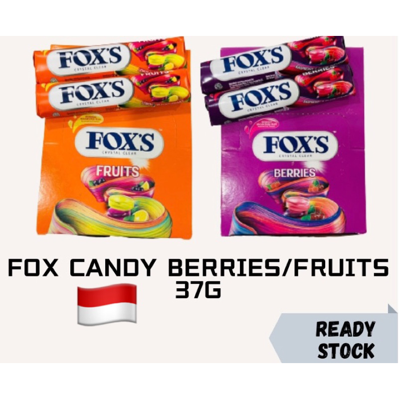 FOX CANDY BERRIES/FRUITS 37G Shopee Malaysia