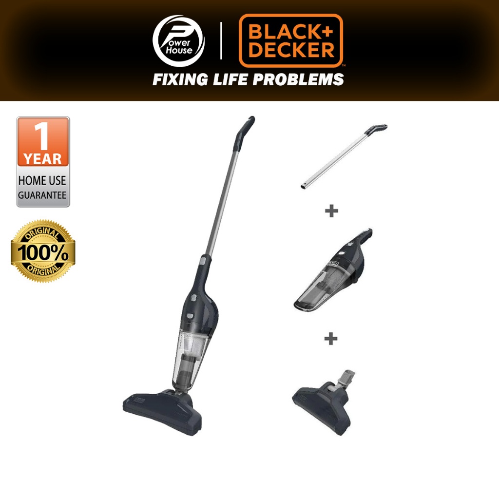 BLACK & DECKER NSVA315J Cordless Lithium 4 in 1 Vacuum Dustbuster ...