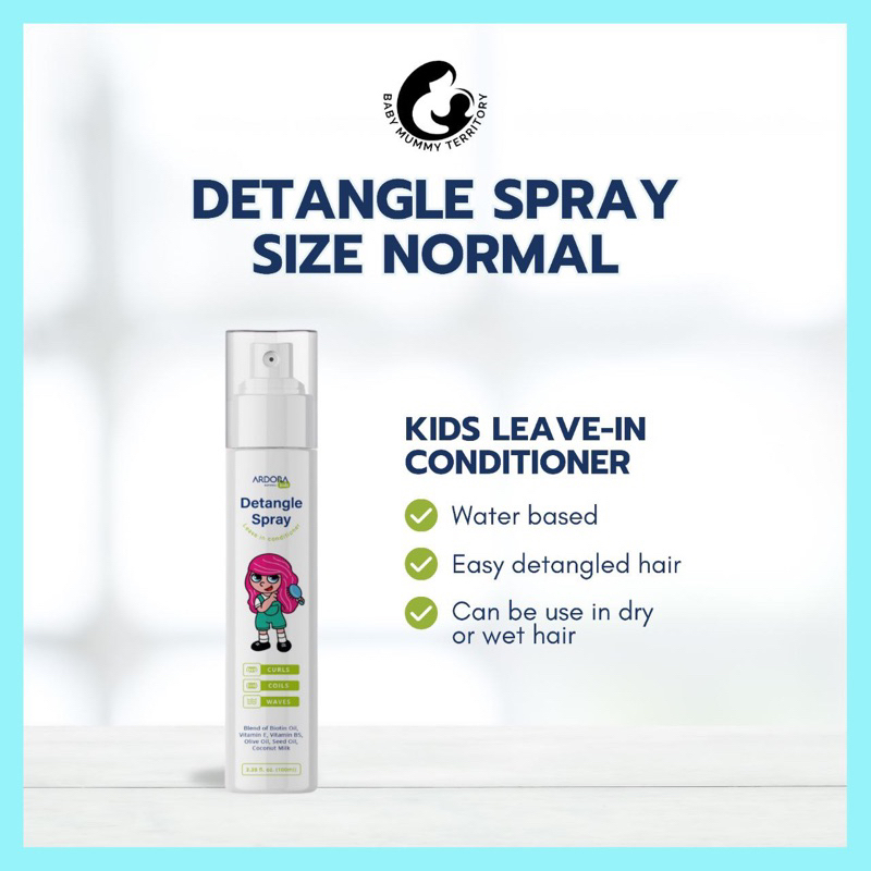Detangle Spray Ardora Conditioner Anti Kusut Rambut Kerinting