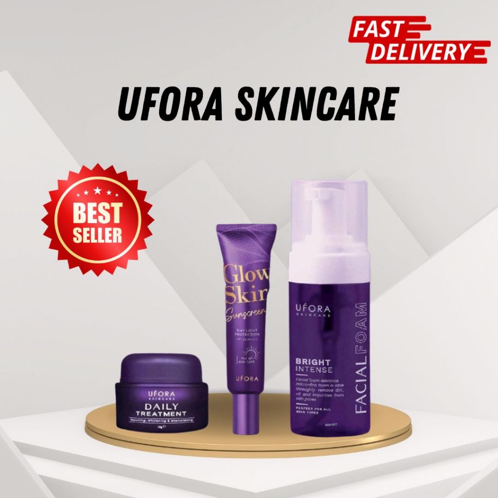 [ORIGINAL HQ] UFORA FACIAL FOAM CLEANSER/ UFORA DAILY TREATMENT/ UFORA ...