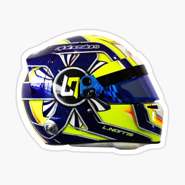 Lando Norris #4 2025 F1 Logo Stickers - Scuderia GP Vinyl Decals
