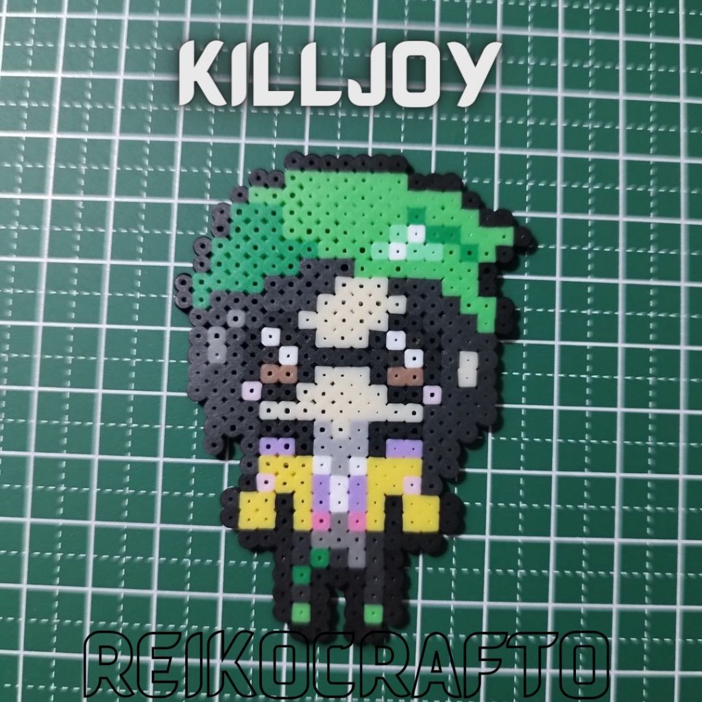 [READY-MADE] Killjoy From Valorant Perler Bead Keychain made by ...