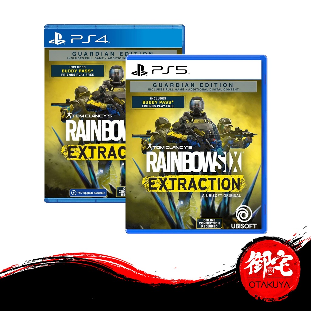 PS5/PS4 Tom Clancy's Rainbow Six Extraction Guardian Edition (English ...