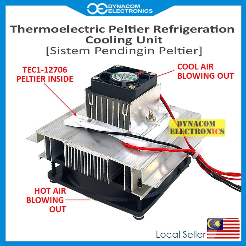 Peltier best sale cooling unit