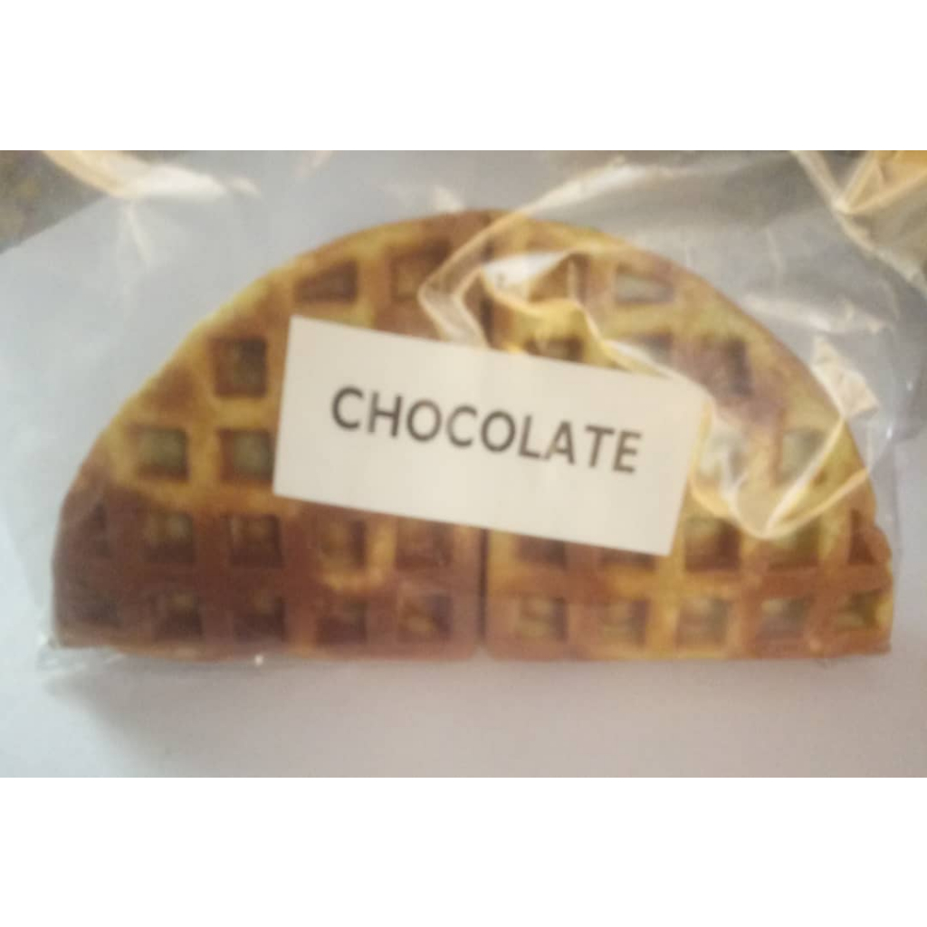 Waffle Chocolate Waffle Butter Kaya Waffle Peanut Butter Shopee Malaysia