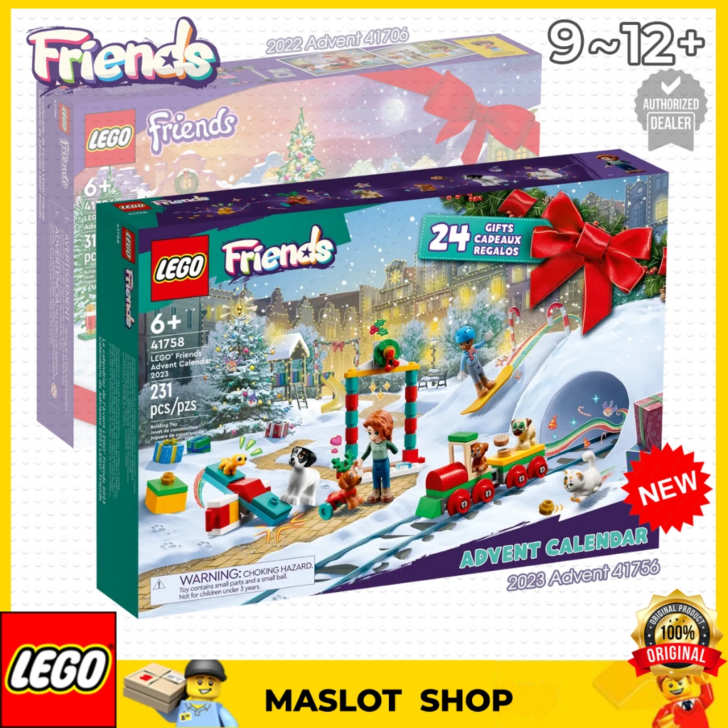 LEGO FRIENDS Advent Calendar 2023 41758 / Advent Calendar 2022 41706