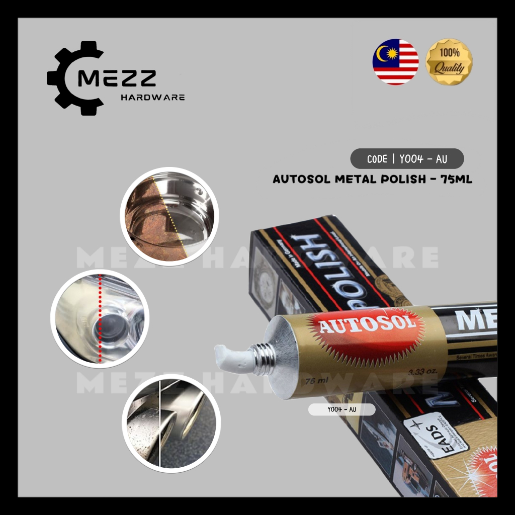 Autosol Metal Polish 75ml Shopee Malaysia