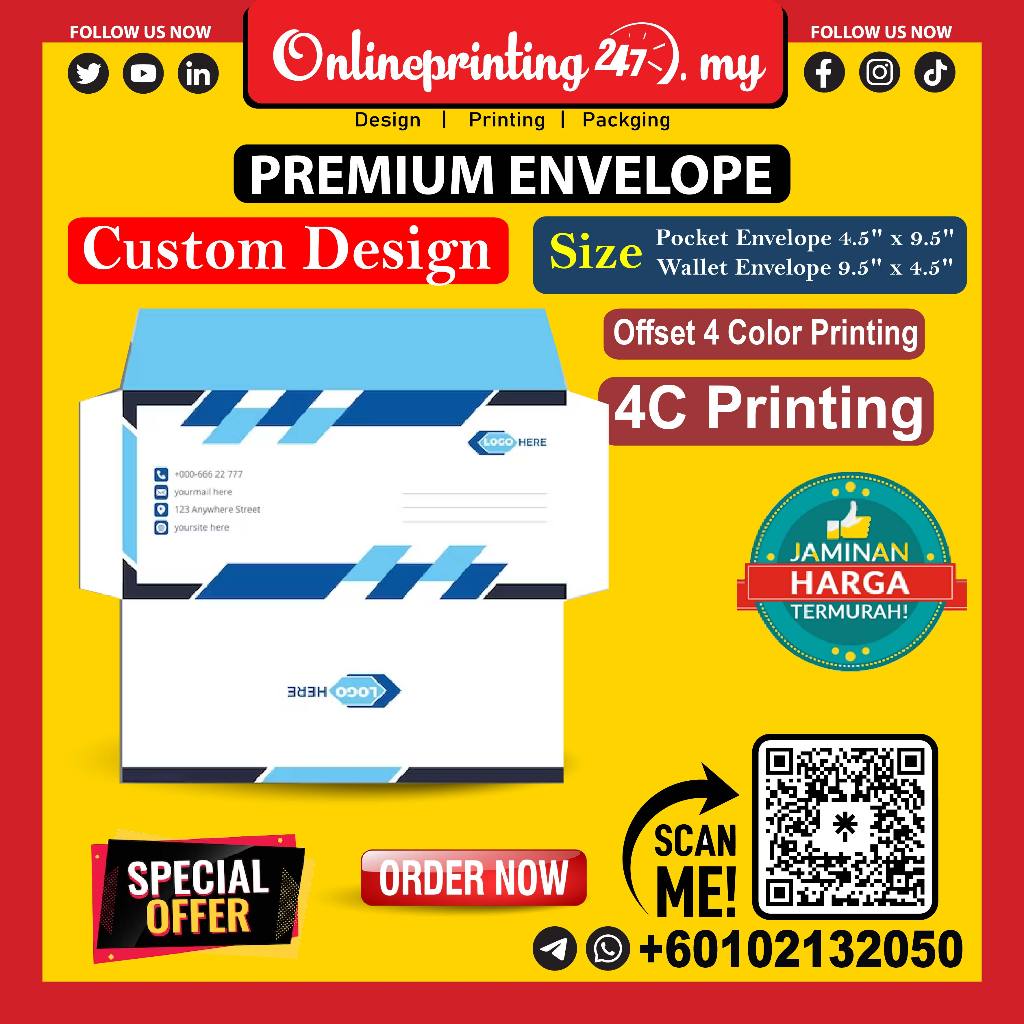 Printable Envelope Custom Envelops Design Envelope Design Wedding