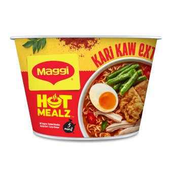 Maggi Hot Mealz Lada Pedazz Extra / Tom Yam Kaw Extra / Kari Kaw Extra ...