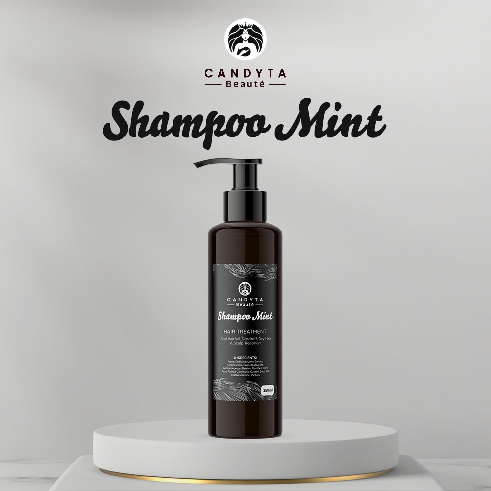 SHAMPOO MINT TREATMENT CANDYTA BEAUTE | Shopee Malaysia