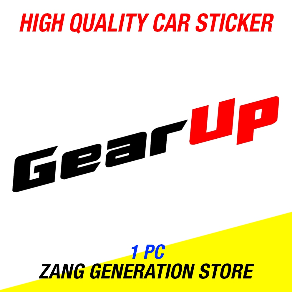NON REFLECTIVE STICKER CAR KERETA GEARUP FOR PERODUA MYVI VIVA ALZA ...