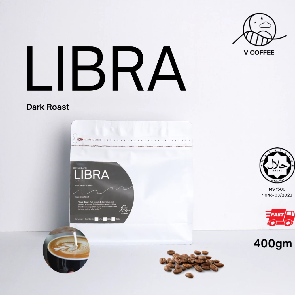 V Coffee Malaysia Libra – specialty coffee beans Malaysia