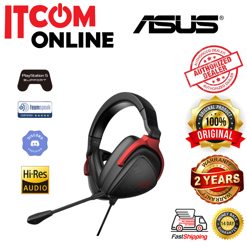 Asus Rog Delta S Core Mm Gaming Wired Headset Asus Yh Jc B Ua Shopee Malaysia