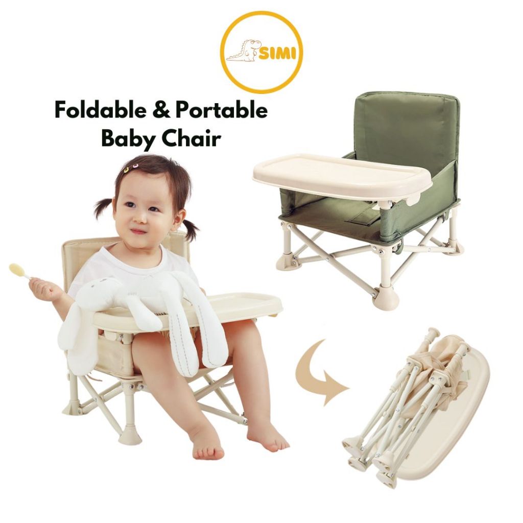 Foldable baby chair hot sale