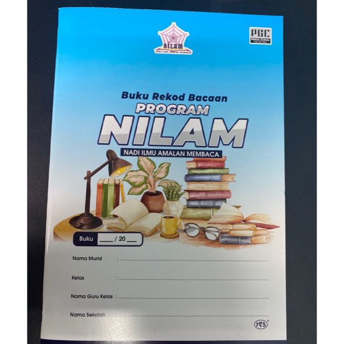 Format Baru Buku Rekod Bacaan Nilam Terbaru SK SJK SMK | Shopee Malaysia