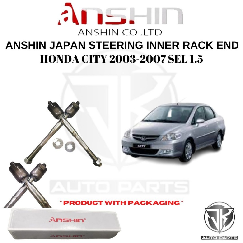 #ANSHIN# OEM STEERING INNER RACK END HONDA CITY 2003-2007 SEL 1.5 ...