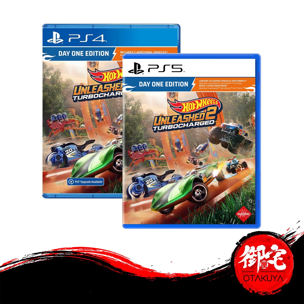 【NEW ARRIVAL】 PS5 / PS4 Hot Wheels Unleashed 2 Turbocharged Day One Edition  (English Chinese Multilingual Version 中英文合版)