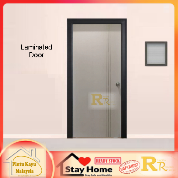 RRL81 Laminated Door Sliding Door Barn Door Modern door Shopee