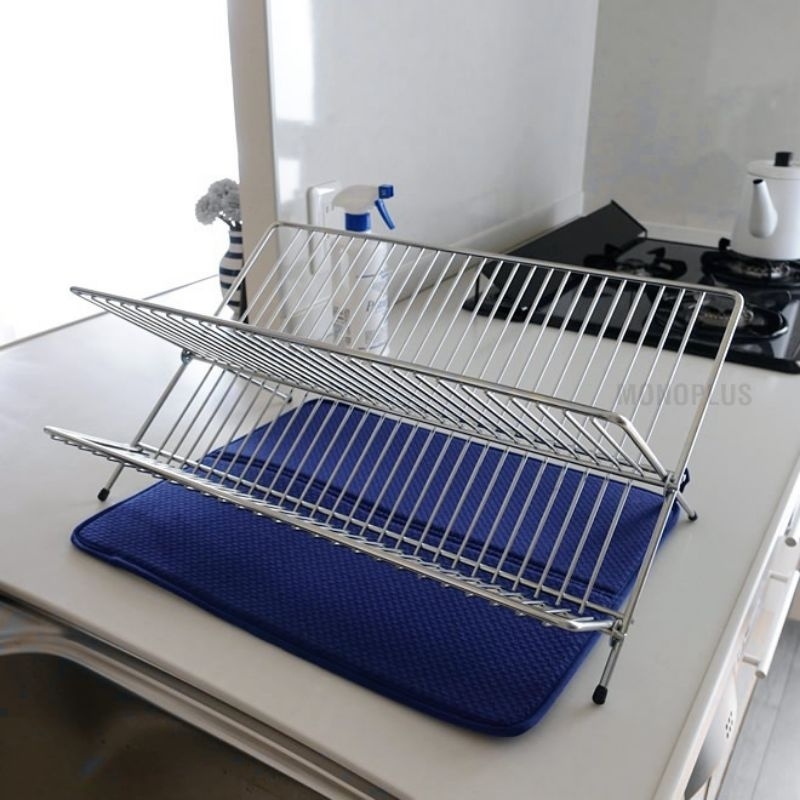 Original Ikea Kvot Dish Drainer Galvanized 48x29x23cm Dish Rack Rak Pinggan Shopee Malaysia